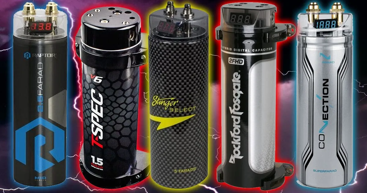 Car Audio Capacitors